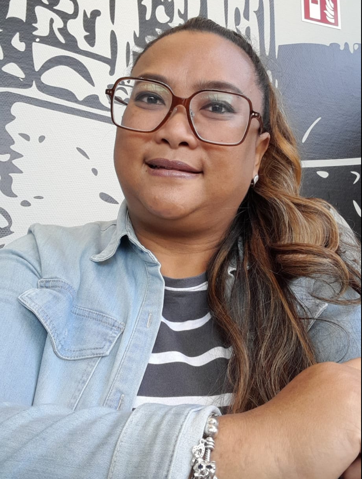 Portret van Gwen, pedagogisch medewerker
